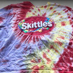 tie dye skittles shirt!